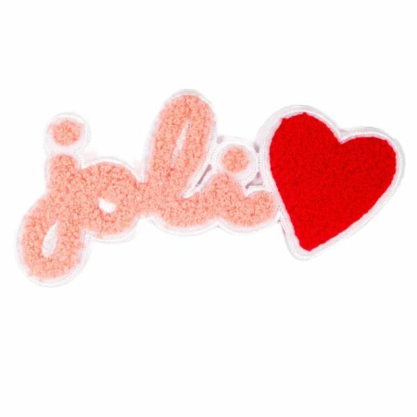 Écusson thermocollant ikatee® - Grand Format - Joli coeur