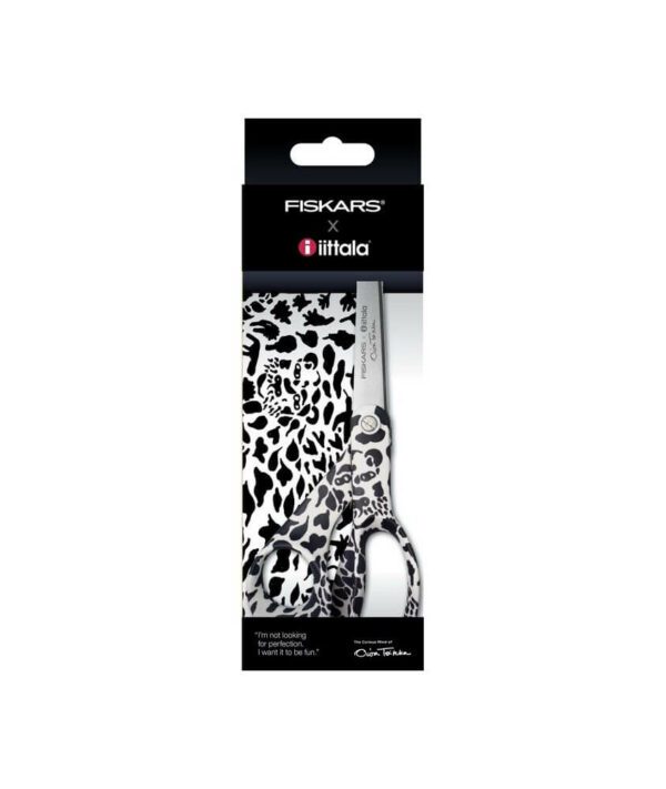 Ciseaux Fiskars X Iittala Toikka Cheetah noir 21 cm – Image 2
