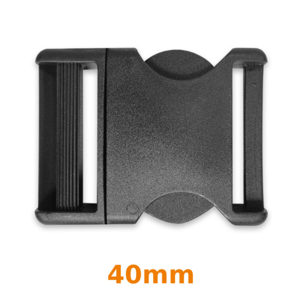 ATTACHES CLIP BANANE - 40MM - NOIR
