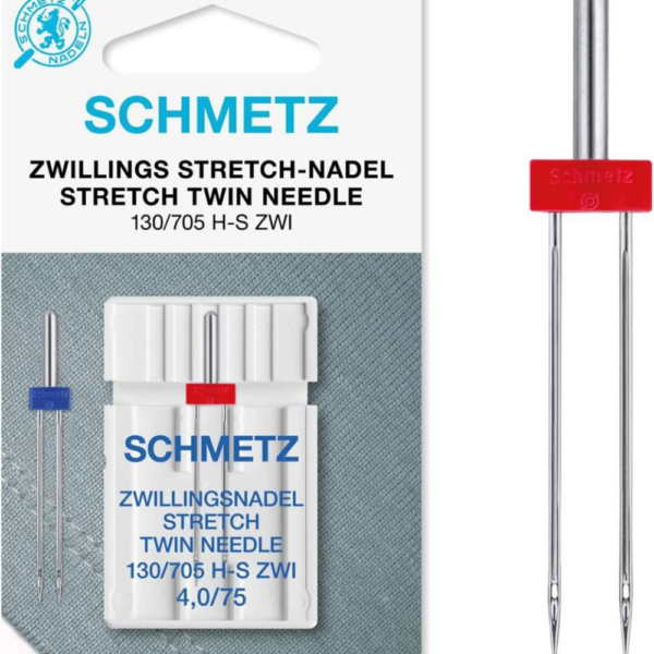Aiguille machine double strech n°75-4,0 Schmetz