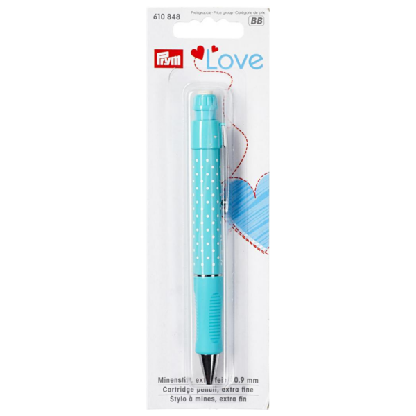 Crayon Porte-mine extra fin 0,9mm Love vert (PRYM)