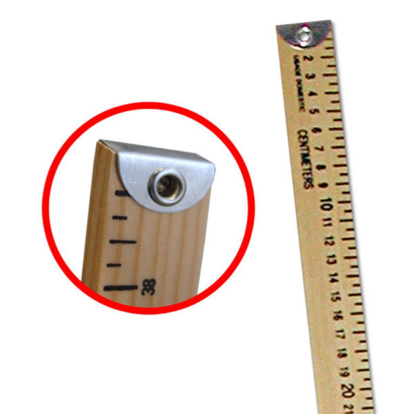 Metre en bois 2 faces 100cm