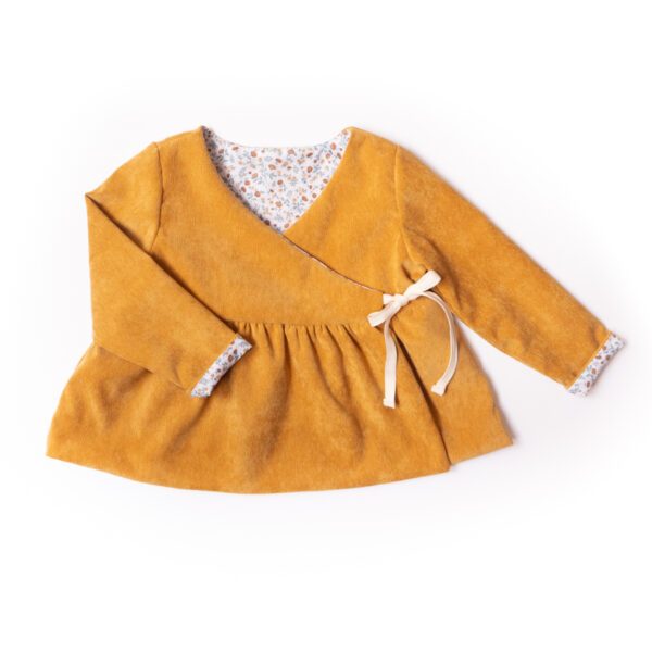 IKATEE - Patron gilet et robe bébé DUBLIN  pochette – Image 6