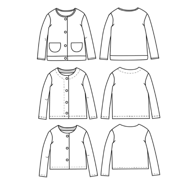 IKATEE - Patron gilet et veste bébé VEGA pochette – Image 2