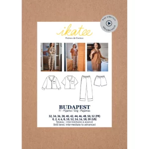 IKATEE - Patron pyjama femme BUDAPEST