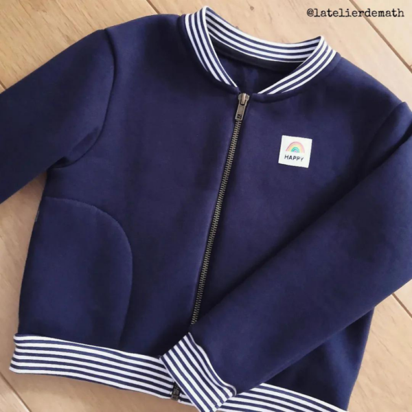 IKATEE - Patron sweat et bomber enfant JULES pochette – Image 6