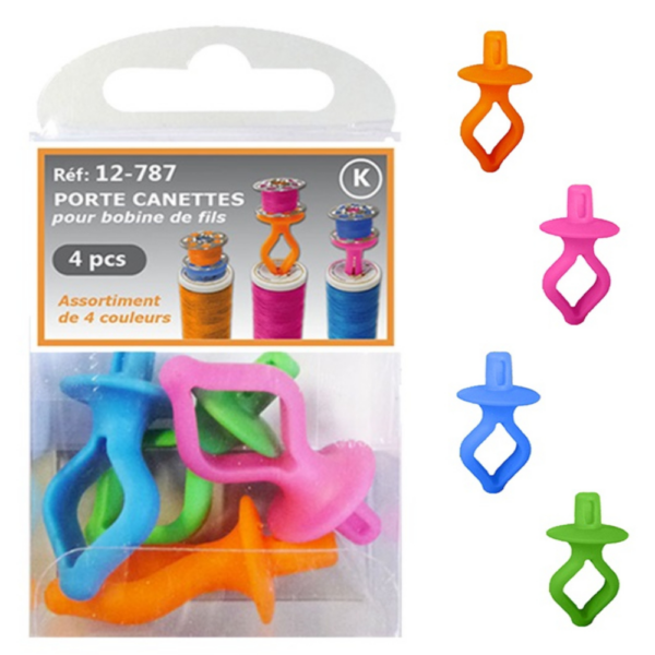 Porte canette pour bobines (4 pcs)