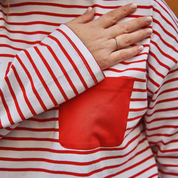 IKATEE - Patron tee-shirt et robe marinière femme QUIBERON pochette – Image 6
