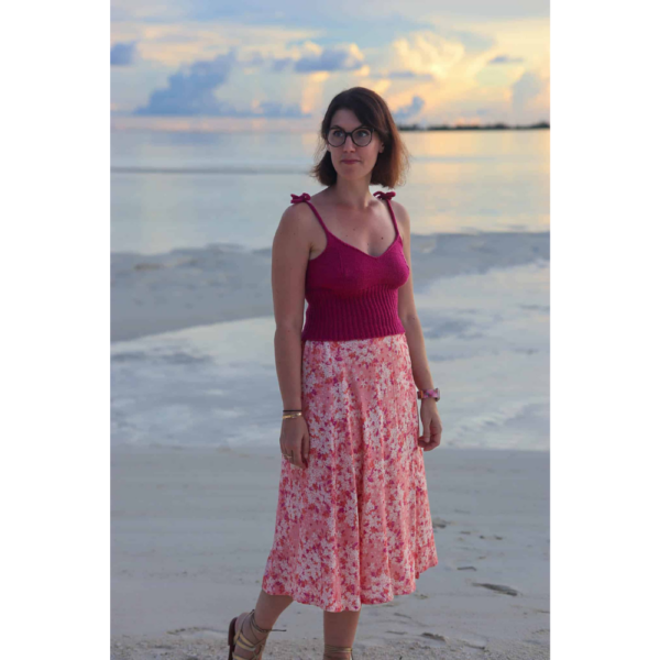 Viscose Sérénade Rose - Lise Tailor – Image 8