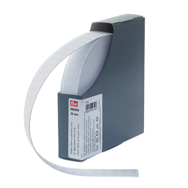 Ceinture élastique gros grain 25mm -  Prym – Image 2