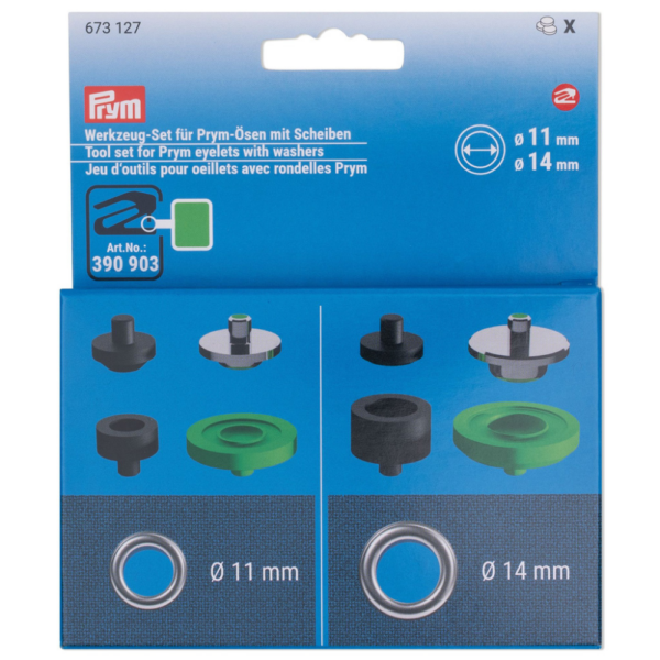 jeu d'outils œillets 11+14mm - PRYM