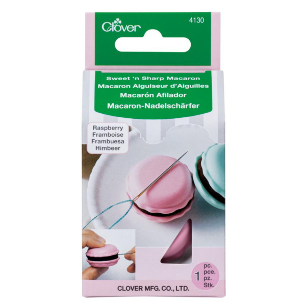 macaron aiguiseur d'aiguilles Framboise CLOVERCLOVER – Image 2