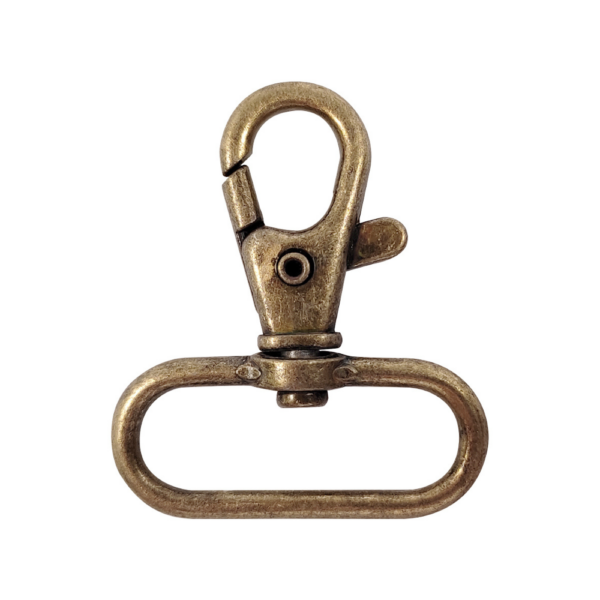 Mousqueton mini 40 mm x 30 mm Bronze