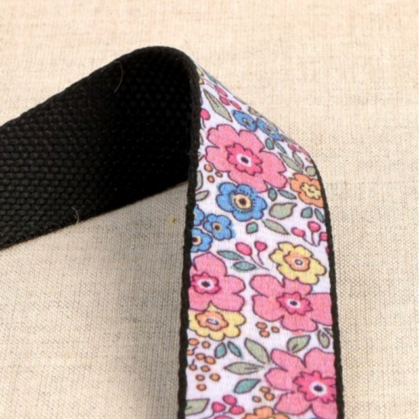 Sangle fleurette - 2 coloris