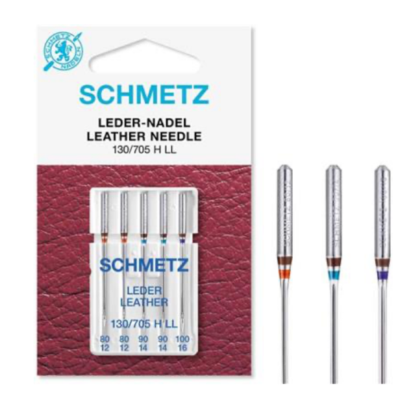 Schmetz - Aiguilles machine à coudre cuir (80-100)