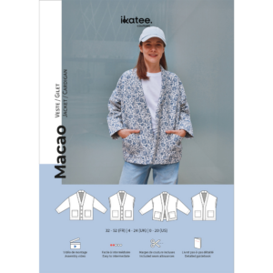IKATEE - Patron Veste femme MACAO